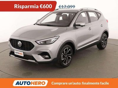 Usata MG ZS Luxury 111 CV (81 kW) 2023 Argento SUV