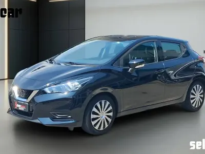 Usata Nissan Micra Acenta 71 CV (52 kW) 2017 A1 nero Utilitaria