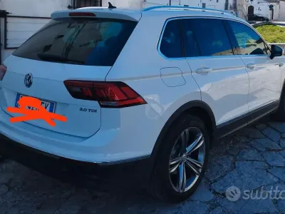 Usata VW Tiguan Executive 150 CV (110 kW) 2016 Bianco SUV