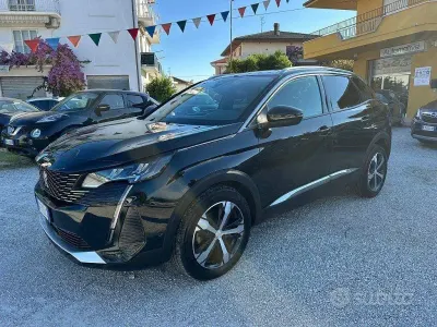 Usata Peugeot 3008 GT 131 CV (96 kW) 2021 Nero SUV