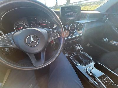 Usata Mercedes C200 136 CV (100 kW) 2015 Grigio Station wagon