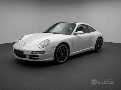 Usata Porsche 911 Targa 4S 355 CV (261 kW) 2007 Bianco Cabrio