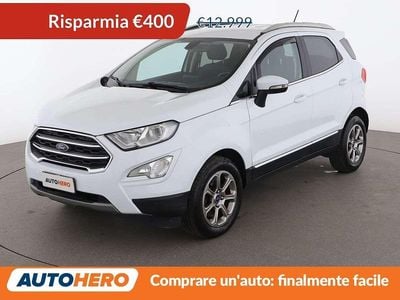 Bianco Usata 2019 Ford Ecosport Titanium SUV | 12.599 € (Buon prezzo)