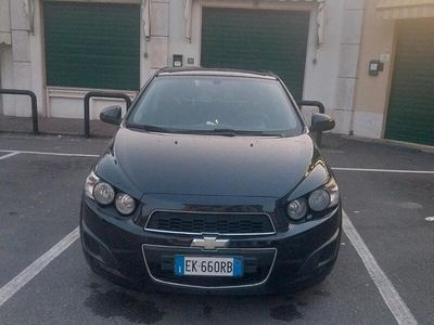 Usata Chevrolet Aveo 86 CV (63 kW) 2011 Nero Berlina