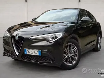 Usata Alfa Romeo Stelvio 160 CV (117 kW) 2021 Nero SUV