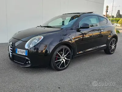 Usata Alfa Romeo MiTo Distinctive 120 CV (88 kW) 2014 Nero Utilitaria