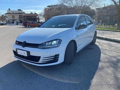 Usata VW Golf VII GTD 184 CV (135 kW) 2016 Bianco Berlina