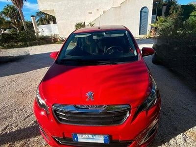 Usata Peugeot 108 Allure 82 CV (60 kW) 2016 Rosso Utilitaria
