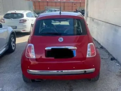 Usata Fiat 500 69 CV (50 kW) 2010 Rosso Coupé