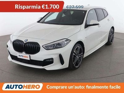 Usata BMW 118 M Sport 136 CV (100 kW) 2021 Bianco Utilitaria