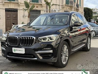 Usata BMW X3 Luxury Line 190 CV (139 kW) 2019 Nero SUV