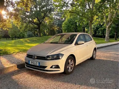 Usata VW Polo Comfortline 95 CV (69 kW) 2018 Bianco Utilitaria