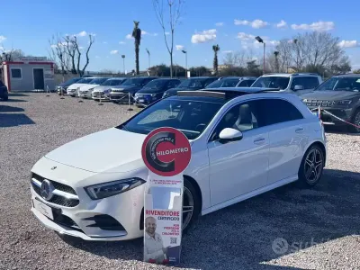 Usata Mercedes A180 Premium 116 CV (85 kW) 2019 Grigio Berlina