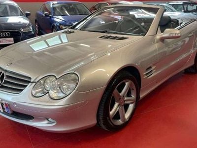 Usata Mercedes SL350 245 CV (180 kW) 2003 Argento Cabrio