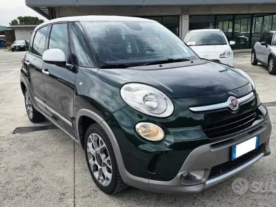 Usata Fiat 500L Trekking 95 CV (69 kW) 2016 Verde Monovolume
