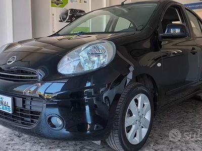 Usata Nissan Micra Acenta 98 CV (72 kW) 2012 Nero Utilitaria
