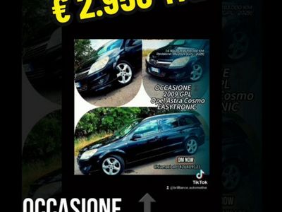 usata Opel Astra GPL Easytronic Cosmo