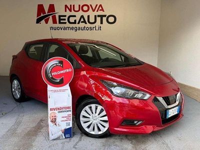 Usata Nissan Micra Acenta 92 CV (67 kW) 2022 Rosso Berlina
