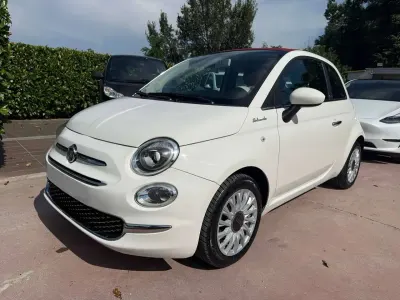Usata Fiat 500C Dolcevita 69 CV (50 kW) 2021 Bianco Cabrio