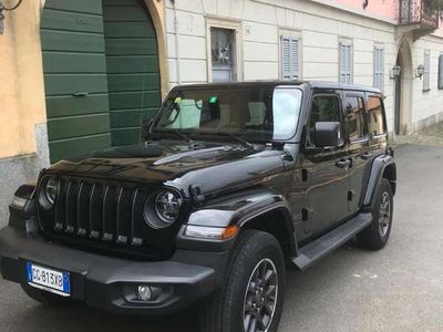 usata Jeep Wrangler 2.0 Ed. Limitata 80 Anniversario IVA esposta