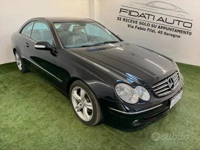 Usata Mercedes CLK270 170 CV (125 kW) 2005 Nero Coupé