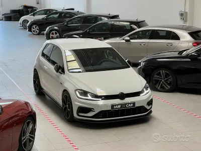 Usata VW Golf VII R 310 CV (228 kW) 2018 Bianco Berlina