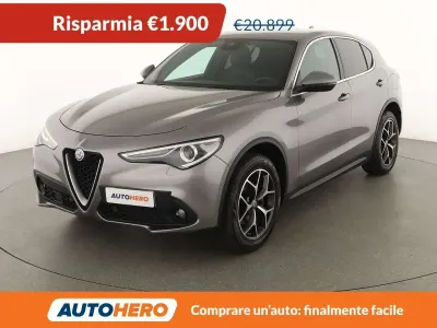 Usata Alfa Romeo Stelvio Super 179 CV (131 kW) 2018 Grigio SUV
