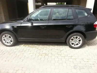 Usata BMW X3 150 CV (110 kW) 2006 Nero SUV