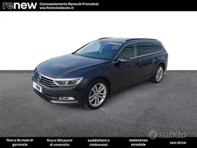 Usata VW Passat Business 150 CV (110 kW) 2018 Nero Station wagon