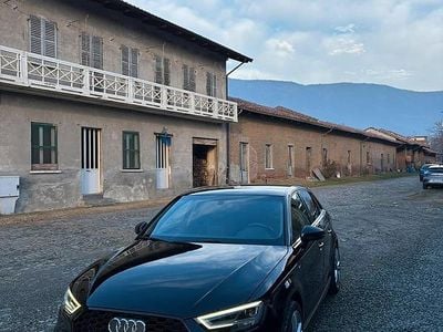 Usata Audi A3 S-Line 116 CV (85 kW) 2019 Nero Berlina