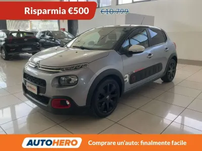 Usata Citroën C3 Feel 110 CV (80 kW) 2019 Grigio Utilitaria