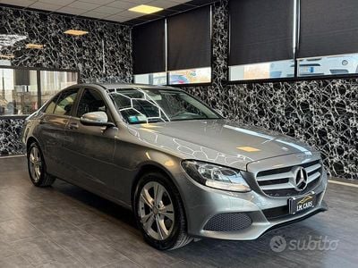 Usata Mercedes C220 Exclusive 170 CV (125 kW) 2014 Grigio Berlina