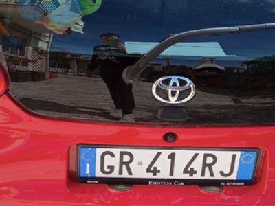 Usata Toyota Aygo 2007 Rosso Utilitaria