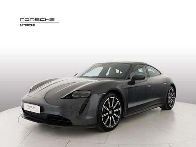 Usata Porsche Taycan 119 kW (163 CV) 2021 Grigio vulcano metallizzato Berlina