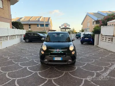 Usata Fiat 500L Trekking 95 CV (69 kW) 2018 Verde Monovolume