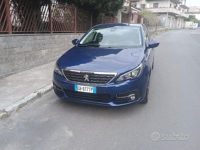 Usata Peugeot 308 Allure 131 CV (96 kW) 2020 Blu Berlina