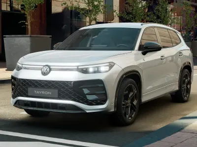 Nuova VW Tayron R-line Plus 150 CV (110 kW) 2026 Dolomite silver metallizzato SUV