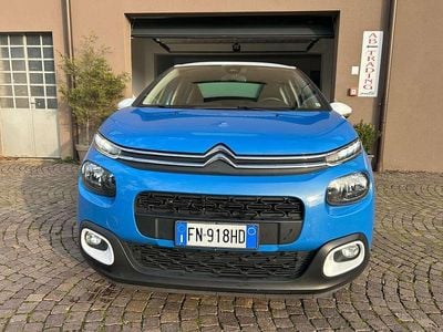 Usata Citroën C3 Feel 82 CV (60 kW) 2018 Blu/azzurro Berlina