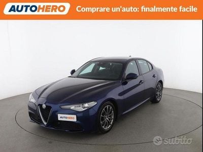 Usata Alfa Romeo Giulia Super 180 CV (132 kW) 2017 Blu Berlina