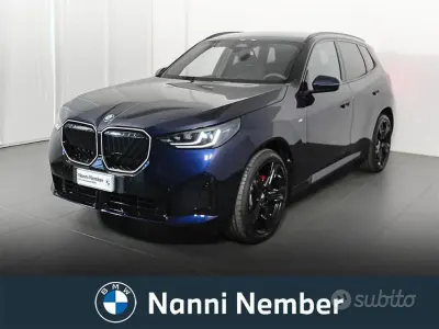Nuova BMW X3 M Sport 190 CV (139 kW) 2026 Blu SUV