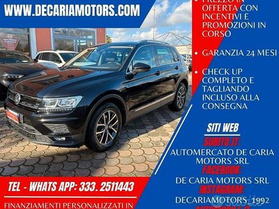 Usata VW Tiguan Sportline 150 CV (110 kW) 2018 Nero SUV