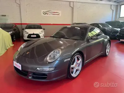 Usata Porsche 911 Carrera 4S 355 CV (261 kW) 2007 Grigio Coupé
