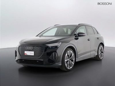 Usata Audi Q4 e-tron S-Line 88 kW (121 CV) 2024 Nero SUV