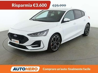 Usata Ford Focus ST-Line X 116 CV (85 kW) 2024 Bianco Berlina