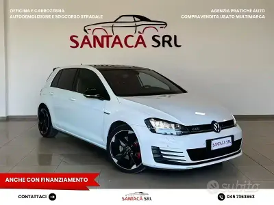 Käytetty VW Golf VII GTD 184 HP (135 kW) 2016 Valkoinen Sedan