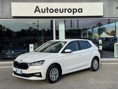 Usata Skoda Fabia Selection 80 CV (58 kW) 2024 Bianco Utilitaria