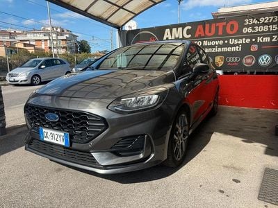 Usata Ford Fiesta ST-Line 125 CV (91 kW) 2022 Grigio Utilitaria