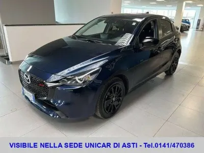 Begagnad Mazda 2 Homura-Line 90 HK (66 kW) 2024 Blå Halvkombi