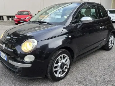 Usata Fiat 500 Lounge 69 CV (50 kW) 2011 Nero Berlina