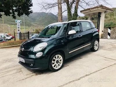 Usata Fiat 500L Lounge 84 CV (61 kW) 2013 Verde Monovolume